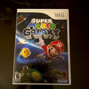 Super Mario Galaxy 1 Wii Nintendo Game